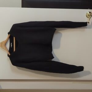 Reformation cropped alpaca sweater Medium